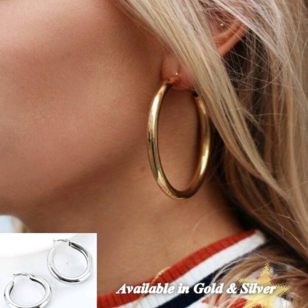 🎀Stainless Steel Hoops